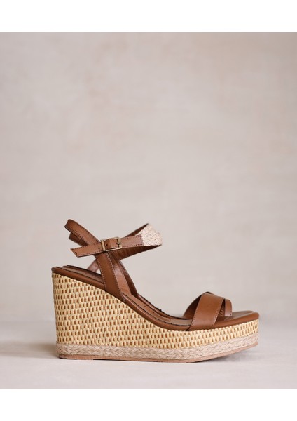Ince Bantlı Dolgu Espadril