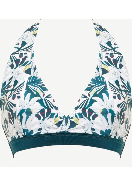 Bağlama Detaylı Kruvaze Bikini Üst indirimleri