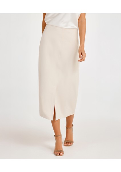 Panel Kesikli Midi Etek fiyatları