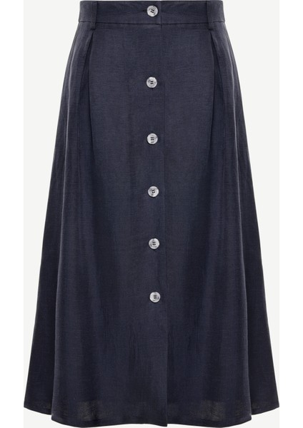 Düğme Detaylı Etek modelleri