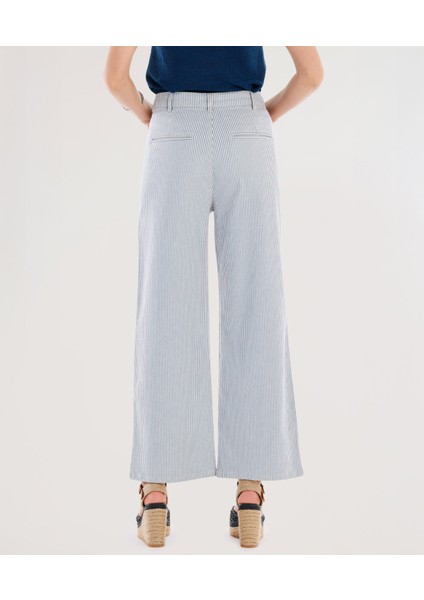 Cepli Normal Bel Düz Fit Denim Pantolon