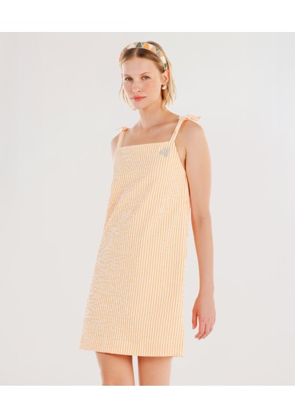 Askılı Nakış Detaylı Kısa Boylu Elbise fiyatları