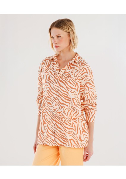 Geniş Yaka Uzun Kol Gömlek modelleri