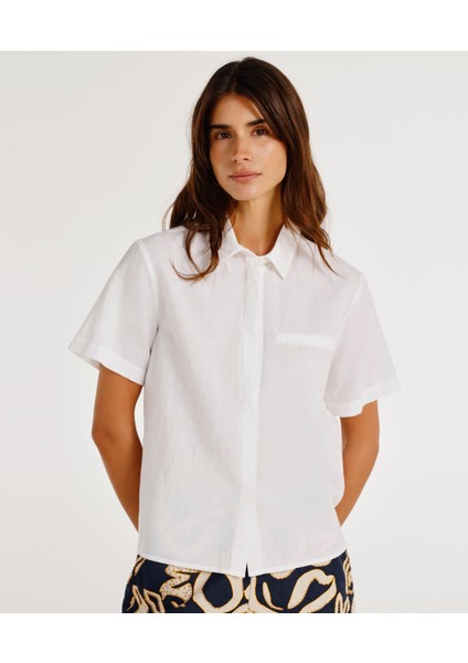 Kısa Kollu Fileto Cepli Gömlek modelleri