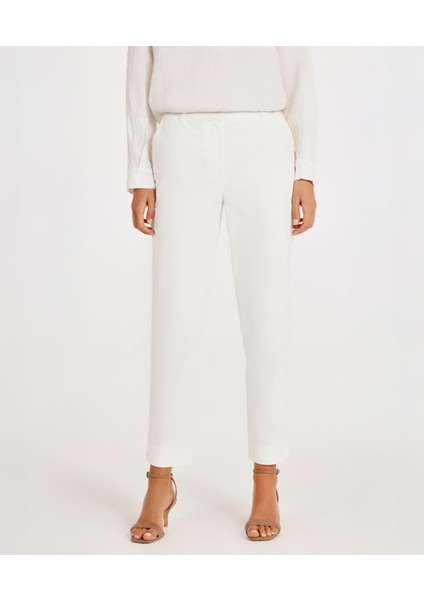 Düz Kesim Bilek Hizası Pantolon modelleri