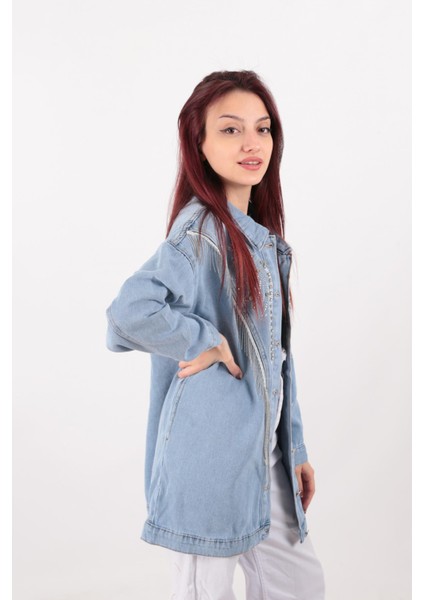 140046 Kadın Kot Ceket fiyatları