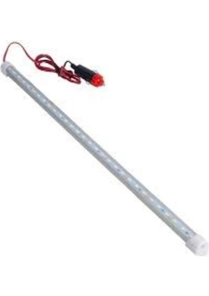 12V LED Lamba 50CM Çakmaklıklı Elektromer Çubuk LED