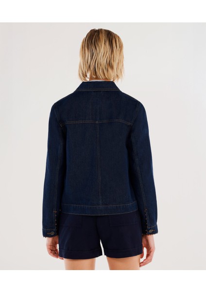 Büyük Cepli Denim Ceket