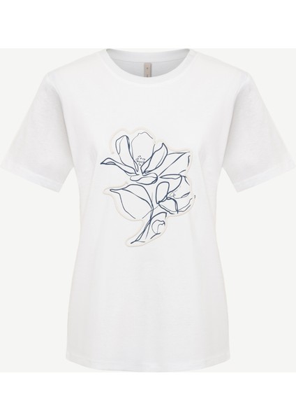 Bisiklet Yaka Kısa Kollu T-Shirt