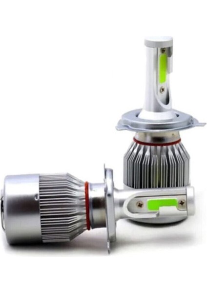 Yeni Seri C6 Tip Buz Mavisi H7 LED Xenon, Far Ampülü 4400LM, 10000K Zenon Seti