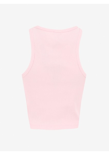 Pembe Kadın Bisiklet Yaka Basic Fit Atlet C4SL-TST4044 fiyatları