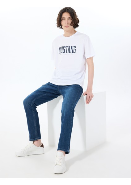 Orta Bel Tapered Fit Indigo Erkek Denim Pantolon Toledo Tapered -1014 fiyatları