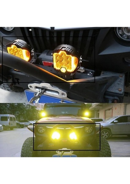 7" Baja Style Shooter Offroad Projektör LED Lamba