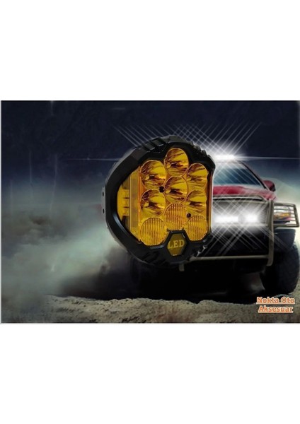 7" Baja Style Shooter Offroad Projektör LED Lamba