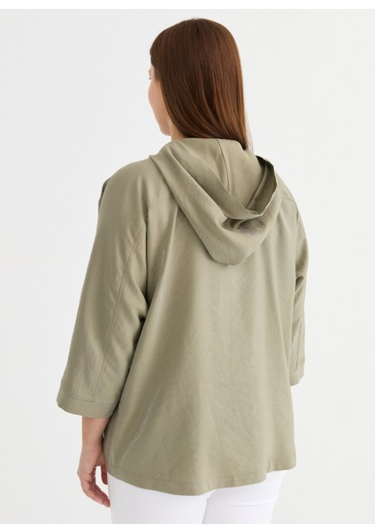 Normal Haki Kadın Ceket 25YSL1481-BB fırsatları