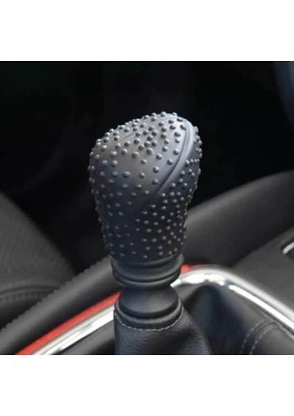 Siyah Masajlı Vites Topuzu Kılıfı Silikon Vites Topuzu modelleri