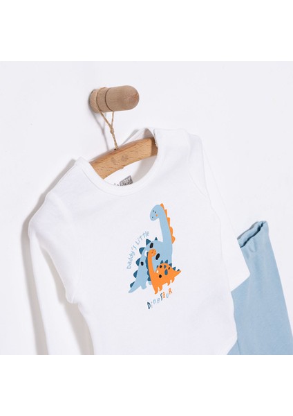 Dinazor Baskılı Yenidoğan Erkek Body-Patikli Alt Erkek Bebek modelleri