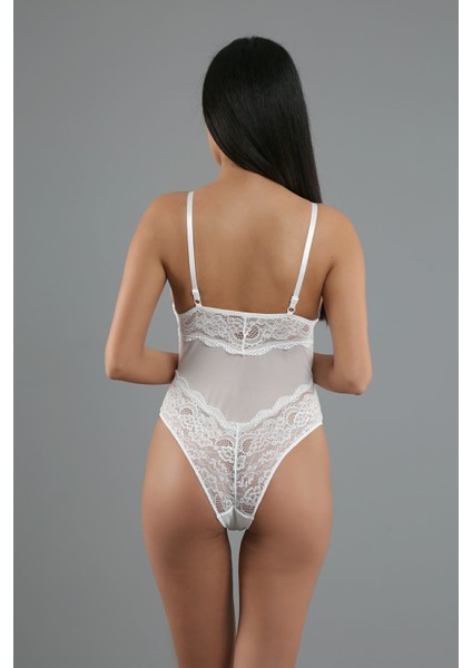 Ekru Ip Askılı Dantelli B Cup Body 5081 fiyatları
