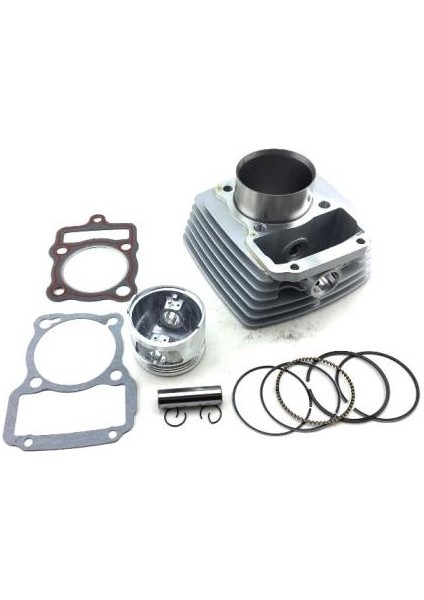 CG125.SILINDIR Pıston Komple 15 Prn Grı Rmg
