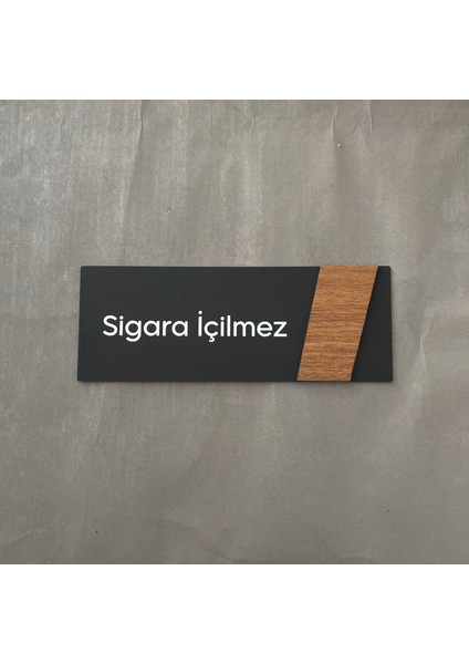 Side Serisi Sigara Içilmez Uyarı Levhası