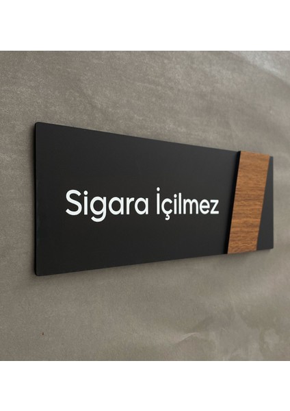 Side Serisi Sigara Içilmez Uyarı Levhası