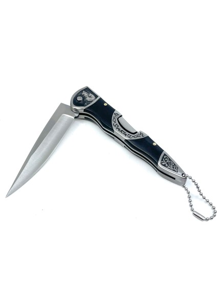 Pointer Işlemeli Katlanır Çakı Karartılmış Meşe Sap modelleri