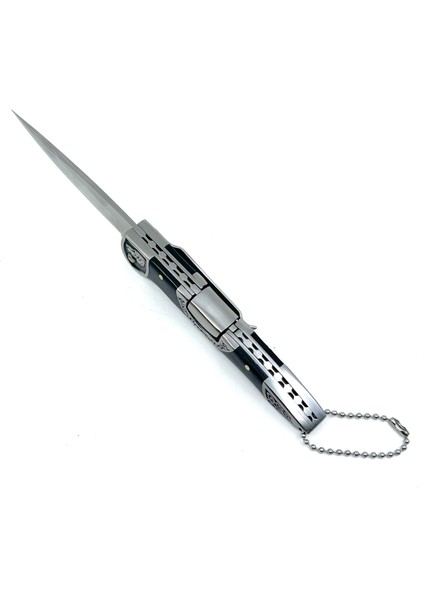 Pointer Işlemeli Katlanır Çakı Karartılmış Meşe Sap indirimleri