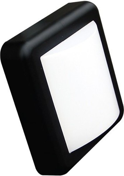 Uzmlight Ack AH07-05031 6500K Beyaz Işık 4W Siyah Kasa IP44 LED Duvar Apliği Bahçearmatürü