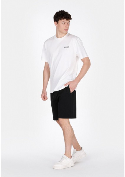 Regular Fit Orta Bel Düz Erkek Siyah Şort modelleri