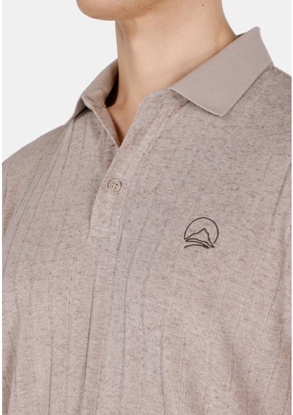 Regular Fit Polo Yaka Düz Erkek Gri Kısa Kol Tişört fırsatları