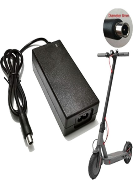 Xiaomi PRO/PRO2/M365 Elektrikli Scooter Şarj Adaptörü