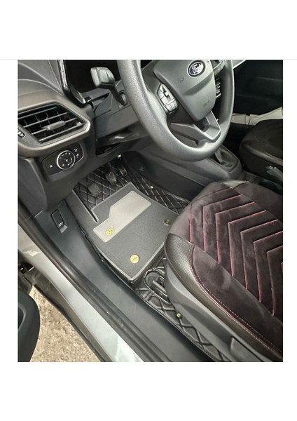 Ford Tourneo Courier 2024 Sonrası Aracına Özel 8d Çift Katmanlı Havuzlu Paspas Takımı