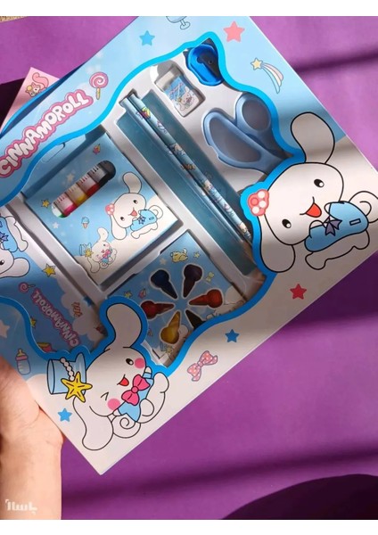 Kuromi Sanrio 9 Parça Kırtasiye Seti Okul Seti Kuromi Kırtasiye Seti fiyatları