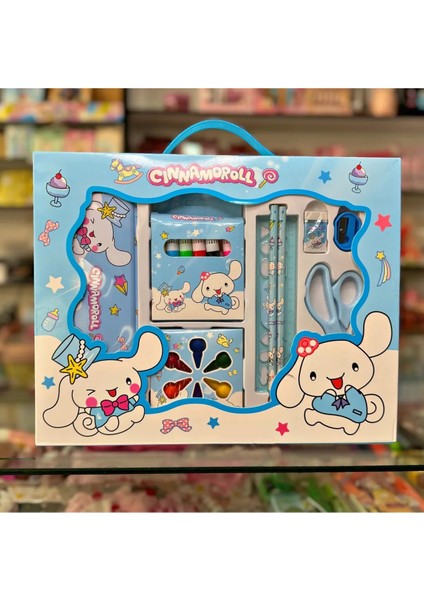 Kuromi Sanrio 9 Parça Kırtasiye Seti Okul Seti Kuromi Kırtasiye Seti fırsatları