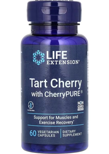 Tart Cherry With Cherrypure, 480 Mg, 60 Vegetarian Capsules VR43