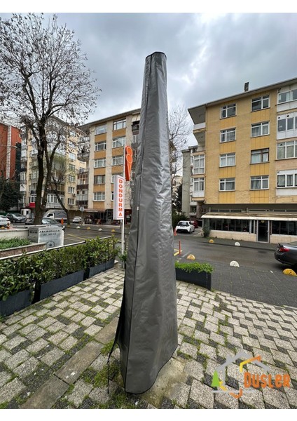Şemsiye Koruma Örtüsü,plaj Şemsiye Kılıfı,bahçe Şemsiye Kılıfı,su Geçirmez Şemsiye Kılıfı,gri Branda fiyatları