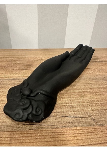 Şık ve Dekoratif El Yapımı Mat Siyah El Tütsülük indirimleri