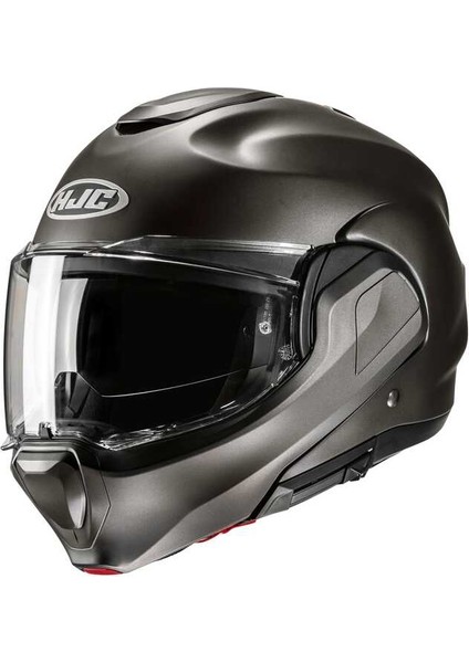 F100 Kask Semı Flat Tıtanıum