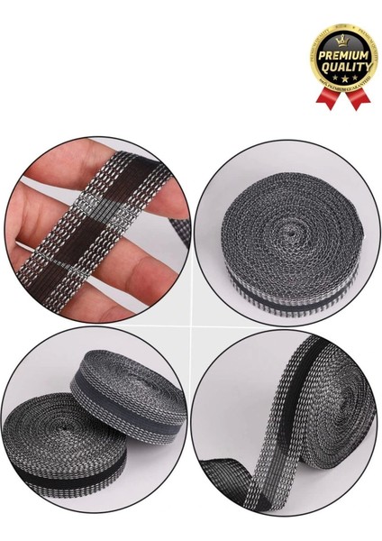 Dayanıklı Polyester Esnek Kendinden Yapışkanlı Pantolon Kumaş Kıvırma Yapıştırma Bandı ŞERIDI10 Adet