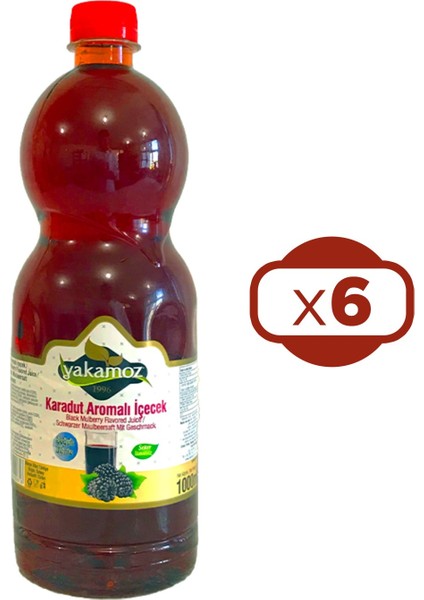 Karadut Aromalı Içecek 1 Lt x 6 Adet