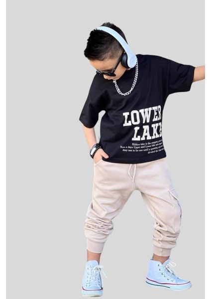 3-12 Yaş Cool Lower Kısa Kollu Erkek Çocuk Takım