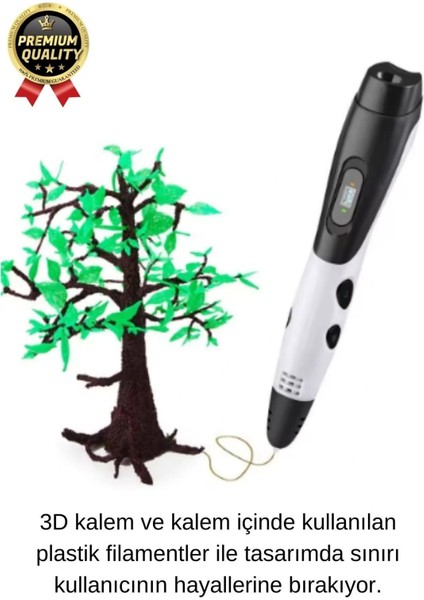 Çok Amaçlı Eğlence Hobi Abs Plastik Filament 3D Çocuk Renkli Üç Boyutlu Çizim Yazıcı Kalem Printer fırsatları