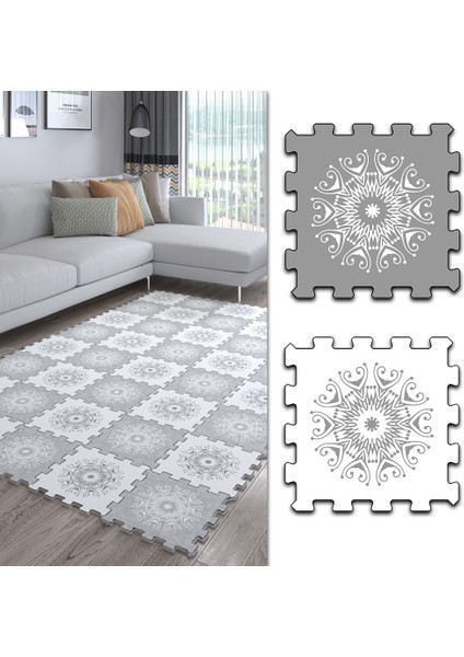 Dijital Osmanlı Desenli Mutfak-Oturma Odası-Salon Halısı/yapboz Halı/puzzle Halı/ Japon Halı ....