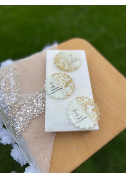 25 Adet Epoksi Magnet Söz Nişan Nikah Kına Düğün Hediyeliği Kuran Hatırası Sünnet Mevlüt-