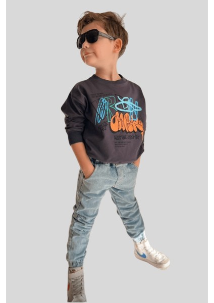 4-12 Yaş Urban Kot Pantolonlu Erkek Çocuk 2li Takım fiyatları