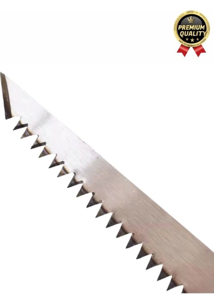 Üstün Kalite Dayanıklı Çelik Sivri Uçlu Çift Taraflı Ahşap Sunta Kesme Oygu Alçıpan Testere 150 mm
