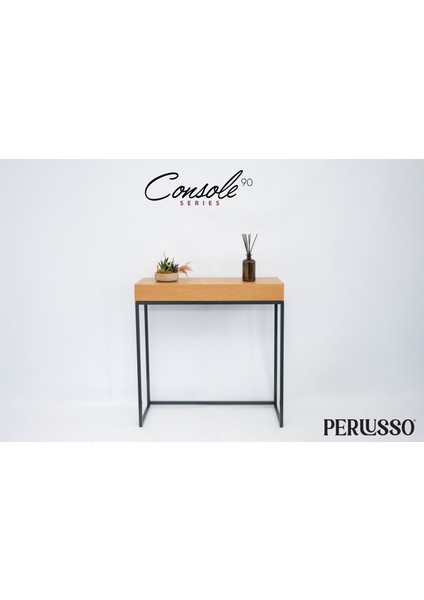 -CONSOLE90-AHŞAP-AHŞAP Kaplama Gizli Bölmeli Dresuar