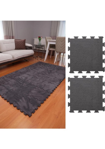 Antrasit Modern Salon-Oturma Odası/yatak Odası/mutfak/antre/hol/koridor Halısı/kreş Halısı/japon Halı/peluş Halı