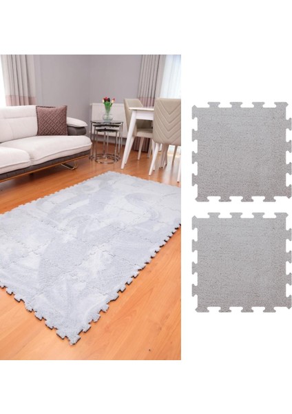Gri Modern Salon-Oturma Odası/yatak Odası/mutfak/antre/hol/koridor Halısı/kreş Halısı/japon Halı/peluş Halı