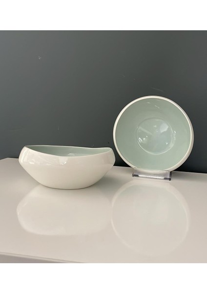 Sky Mavi Porselen 2 Li Kase Seti 14,4 cm